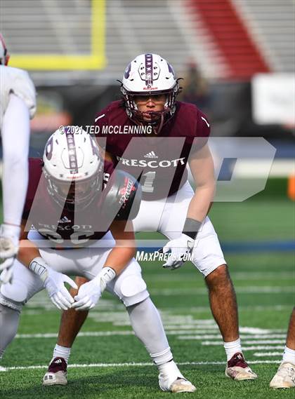 Thumbnail 2 in Harding Academy vs. Prescott (AAA 3A Final) photogallery.