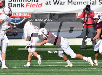 Thumbnail 1 in Harding Academy vs. Prescott (AAA 3A Final) photogallery.