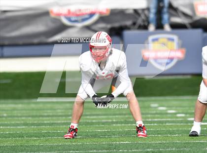 Thumbnail 3 in Harding Academy vs. Prescott (AAA 3A Final) photogallery.