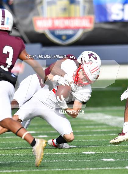 Thumbnail 3 in Harding Academy vs. Prescott (AAA 3A Final) photogallery.