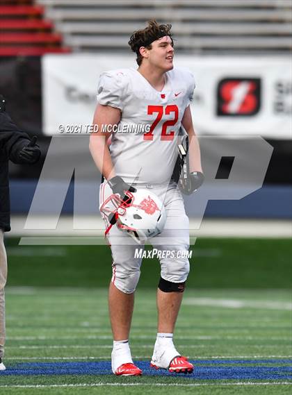 Thumbnail 3 in Harding Academy vs. Prescott (AAA 3A Final) photogallery.