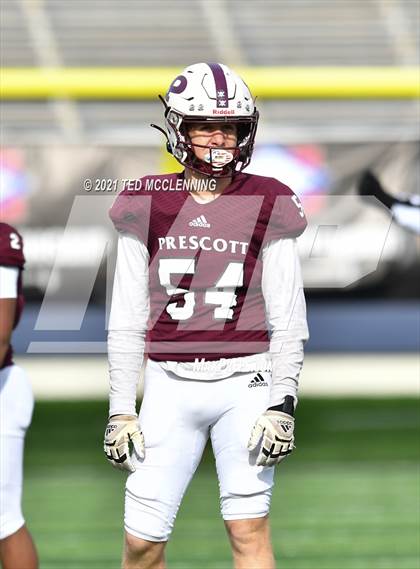 Thumbnail 3 in Harding Academy vs. Prescott (AAA 3A Final) photogallery.