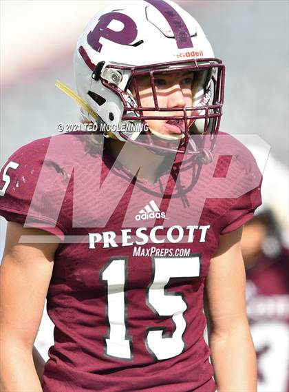 Thumbnail 1 in Harding Academy vs. Prescott (AAA 3A Final) photogallery.