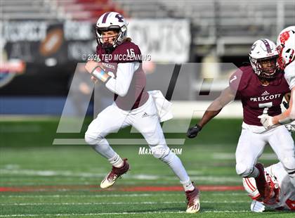 Thumbnail 2 in Harding Academy vs. Prescott (AAA 3A Final) photogallery.