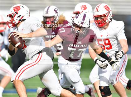 Thumbnail 2 in Harding Academy vs. Prescott (AAA 3A Final) photogallery.