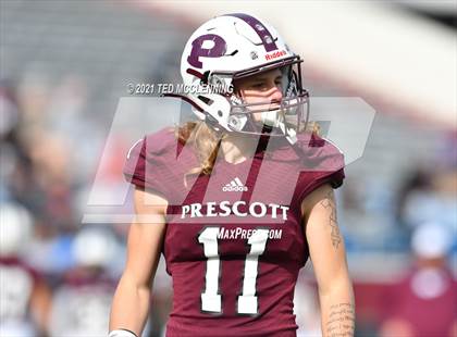 Thumbnail 1 in Harding Academy vs. Prescott (AAA 3A Final) photogallery.