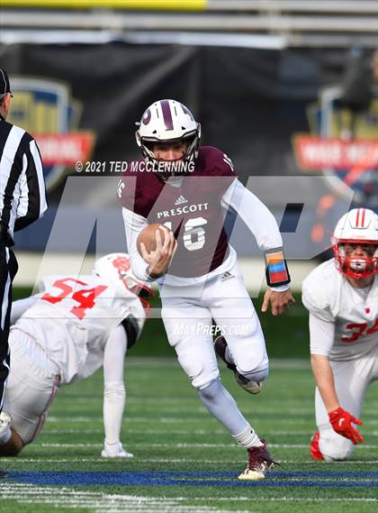 Thumbnail 2 in Harding Academy vs. Prescott (AAA 3A Final) photogallery.