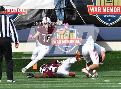 Thumbnail 2 in Harding Academy vs. Prescott (AAA 3A Final) photogallery.