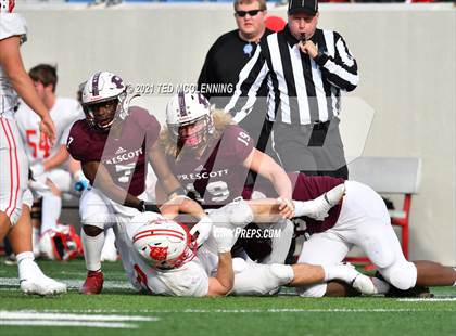 Thumbnail 2 in Harding Academy vs. Prescott (AAA 3A Final) photogallery.