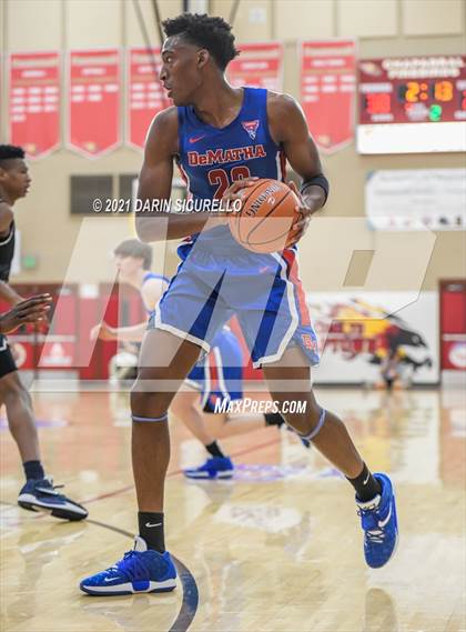 Thumbnail 1 in Pace Academy vs. DeMatha (Hoophall West Tournament) photogallery.