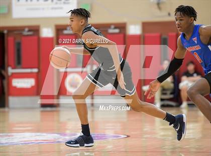 Thumbnail 2 in Pace Academy vs. DeMatha (Hoophall West Tournament) photogallery.