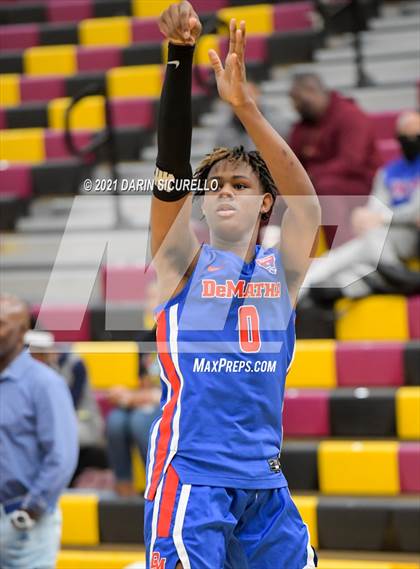 Thumbnail 1 in Pace Academy vs. DeMatha (Hoophall West Tournament) photogallery.