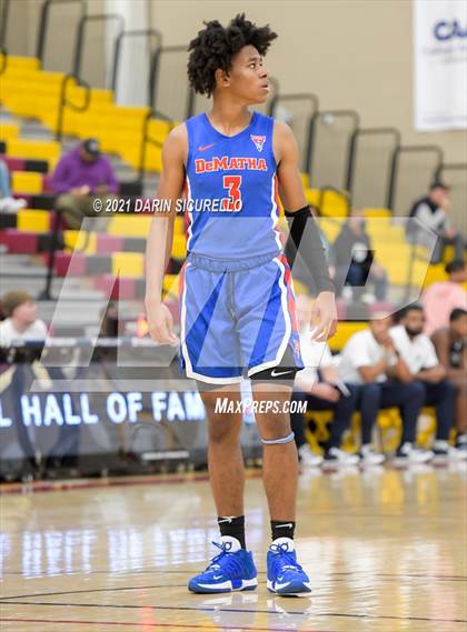 Thumbnail 2 in Pace Academy vs. DeMatha (Hoophall West Tournament) photogallery.