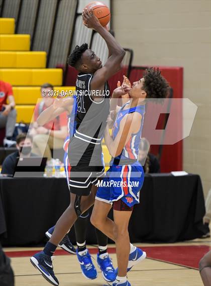 Thumbnail 1 in Pace Academy vs. DeMatha (Hoophall West Tournament) photogallery.