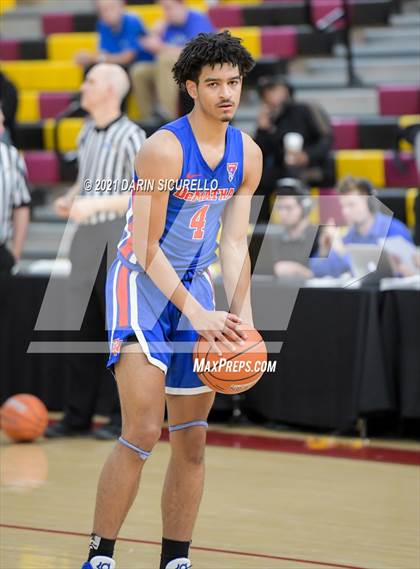 Thumbnail 1 in Pace Academy vs. DeMatha (Hoophall West Tournament) photogallery.