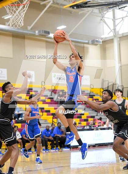 Thumbnail 1 in Pace Academy vs. DeMatha (Hoophall West Tournament) photogallery.