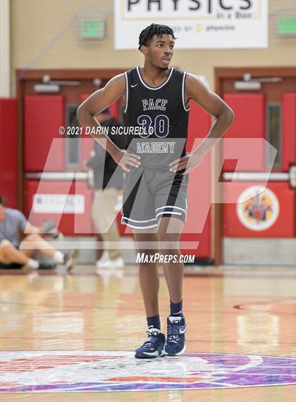 Thumbnail 2 in Pace Academy vs. DeMatha (Hoophall West Tournament) photogallery.