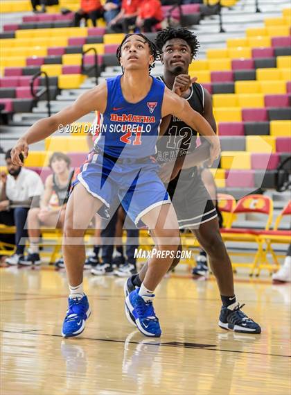Thumbnail 2 in Pace Academy vs. DeMatha (Hoophall West Tournament) photogallery.
