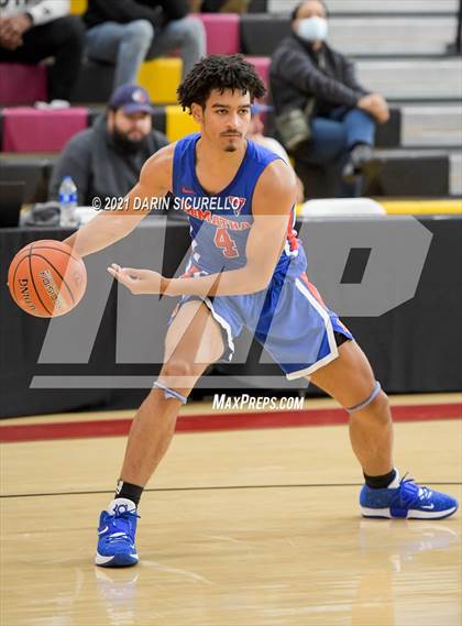 Thumbnail 1 in Pace Academy vs. DeMatha (Hoophall West Tournament) photogallery.