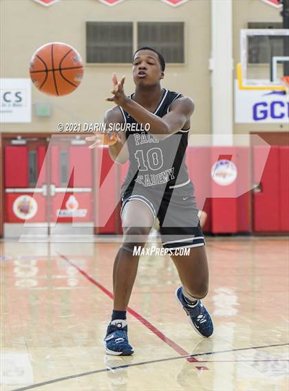 Thumbnail 3 in Pace Academy vs. DeMatha (Hoophall West Tournament) photogallery.