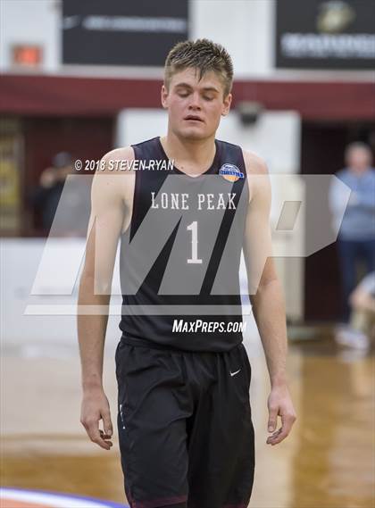 Thumbnail 3 in Montverde Academy vs. Lone Peak (GEICO National Tournament Quarterfinal) photogallery.
