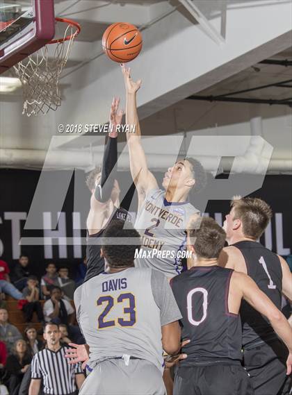 Thumbnail 1 in Montverde Academy vs. Lone Peak (GEICO National Tournament Quarterfinal) photogallery.