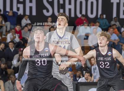 Thumbnail 3 in Montverde Academy vs. Lone Peak (GEICO National Tournament Quarterfinal) photogallery.
