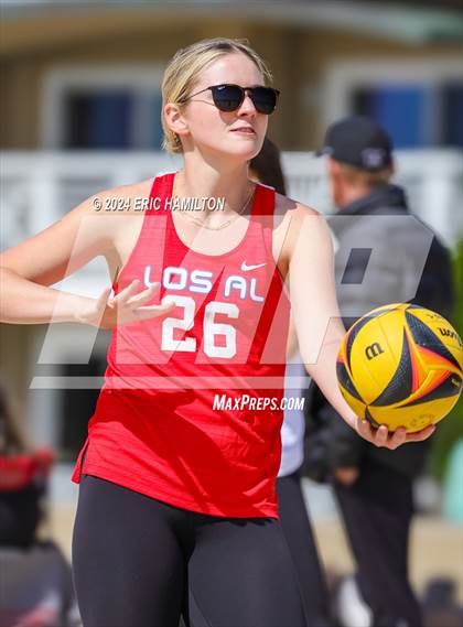 Thumbnail 2 in Los Alamitos @ Redondo Union (CIF SS Division 1 Round 1) photogallery.