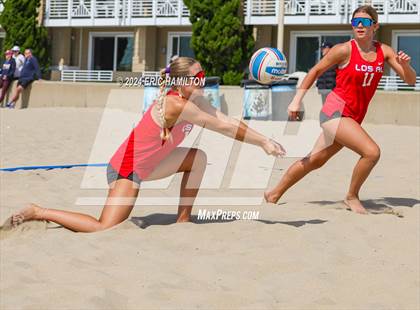Thumbnail 2 in Los Alamitos @ Redondo Union (CIF SS Division 1 Round 1) photogallery.