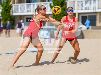 Thumbnail 2 in Los Alamitos @ Redondo Union (CIF SS Division 1 Round 1) photogallery.
