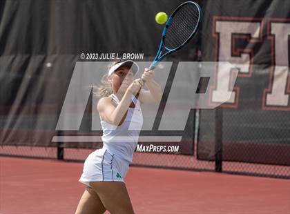 Thumbnail 2 in IHSAA Fishers Regional Individual Singles Round 1 photogallery.