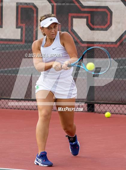 Thumbnail 1 in IHSAA Fishers Regional Individual Singles Round 1 photogallery.