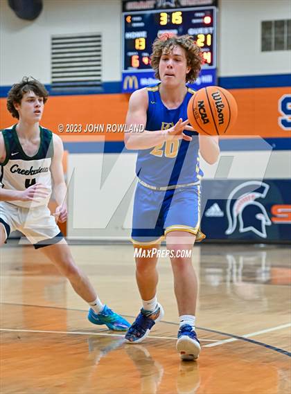 Thumbnail 2 in Battle Ground Academy vs. Creekview photogallery.