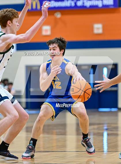 Thumbnail 1 in Battle Ground Academy vs. Creekview photogallery.
