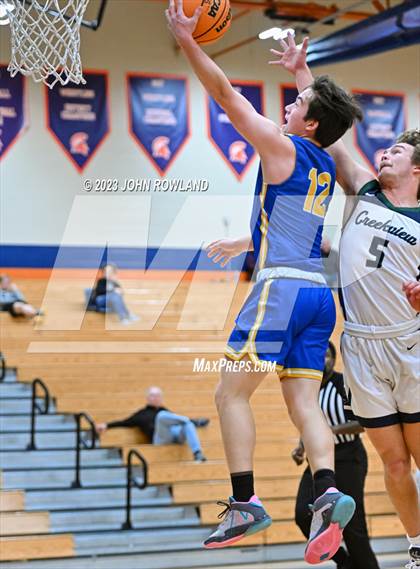 Thumbnail 3 in Battle Ground Academy vs. Creekview photogallery.