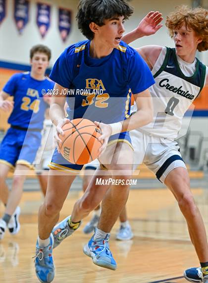 Thumbnail 2 in Battle Ground Academy vs. Creekview photogallery.