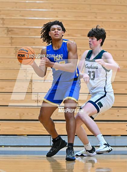 Thumbnail 2 in Battle Ground Academy vs. Creekview photogallery.