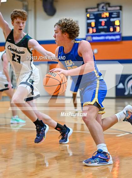 Thumbnail 3 in Battle Ground Academy vs. Creekview photogallery.