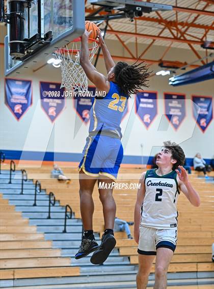 Thumbnail 1 in Battle Ground Academy vs. Creekview photogallery.