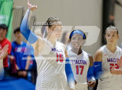 Thumbnail 1 in Alpharetta vs. Walton (GHSA AAAAAA State Volleyball Final) photogallery.