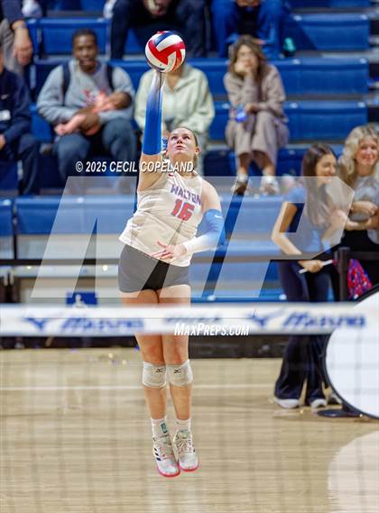 Thumbnail 1 in Alpharetta vs. Walton (GHSA AAAAAA State Volleyball Final) photogallery.
