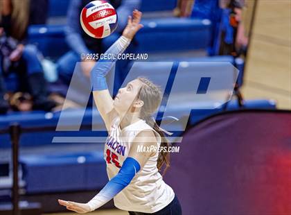 Thumbnail 1 in Alpharetta vs. Walton (GHSA AAAAAA State Volleyball Final) photogallery.