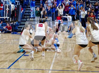 Thumbnail 3 in Alpharetta vs. Walton (GHSA AAAAAA State Volleyball Final) photogallery.