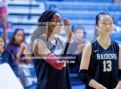 Thumbnail 1 in Alpharetta vs. Walton (GHSA AAAAAA State Volleyball Final) photogallery.