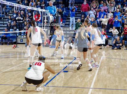 Thumbnail 1 in Alpharetta vs. Walton (GHSA AAAAAA State Volleyball Final) photogallery.