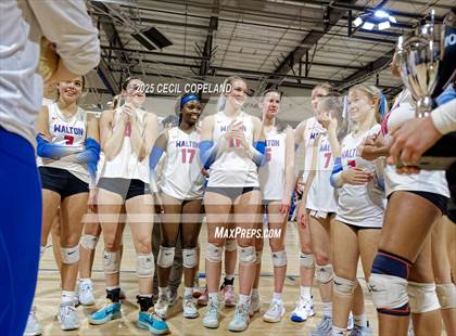 Thumbnail 3 in Alpharetta vs. Walton (GHSA AAAAAA State Volleyball Final) photogallery.