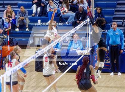 Thumbnail 2 in Alpharetta vs. Walton (GHSA AAAAAA State Volleyball Final) photogallery.
