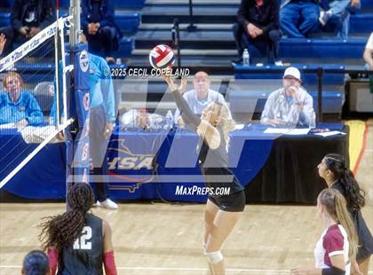 Thumbnail 2 in Alpharetta vs. Walton (GHSA AAAAAA State Volleyball Final) photogallery.