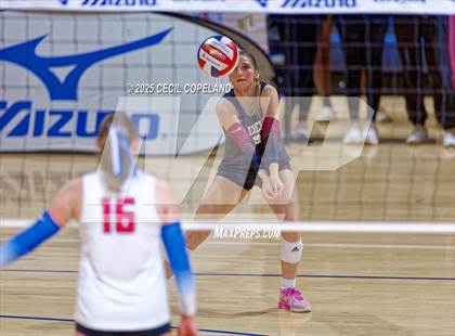 Thumbnail 2 in Alpharetta vs. Walton (GHSA AAAAAA State Volleyball Final) photogallery.