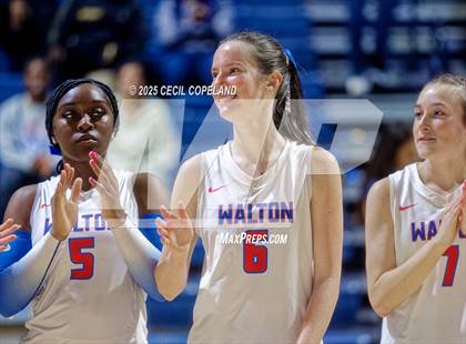Thumbnail 3 in Alpharetta vs. Walton (GHSA AAAAAA State Volleyball Final) photogallery.